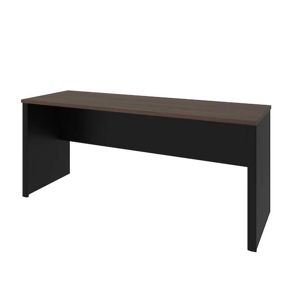 Connexion 72W Narrow Desk Shell, Antigua & Black